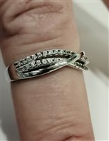 Anello Vidali Gioielli Donna in Oro bianco Zircone ANOR-20-34 - ANOR-20-34